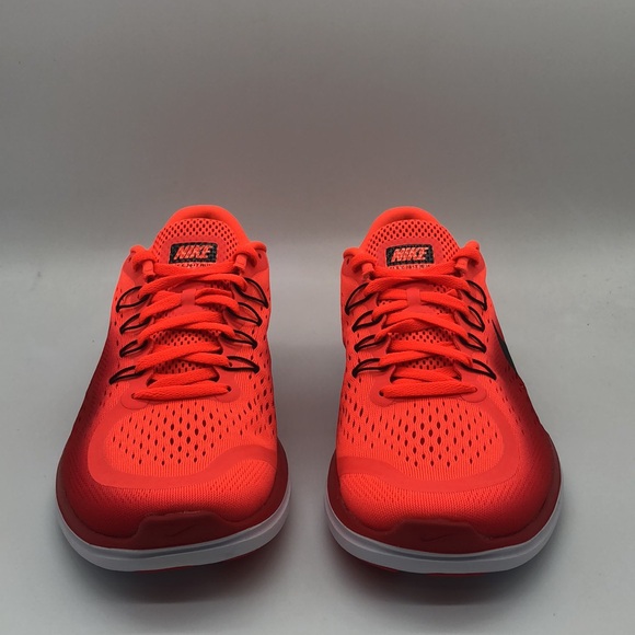 New Men’s Nike Flex 2017 RN Hyper Orange Running Shoes 898457-800 NWOB - Picture 3 of 5
